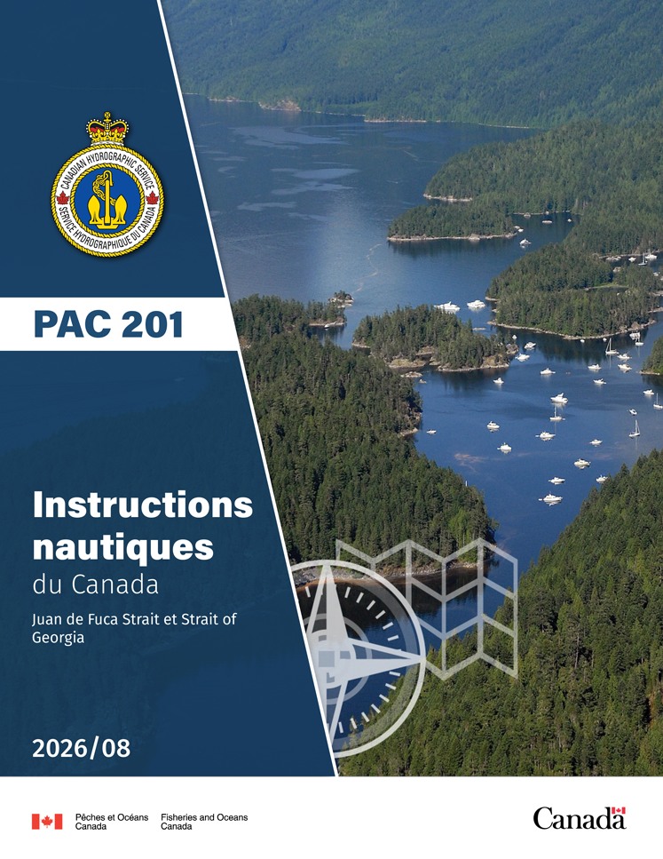 PAC 201 Juan de Fuca Strait et Strait of Georgia